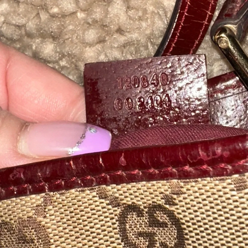 GUCCI 🤎 GG Eclipse Canvas Tote - Picture 5 of 8